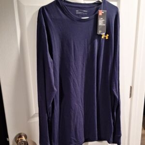 Under Armour Men's Deep Blue Long Sleeve Tee